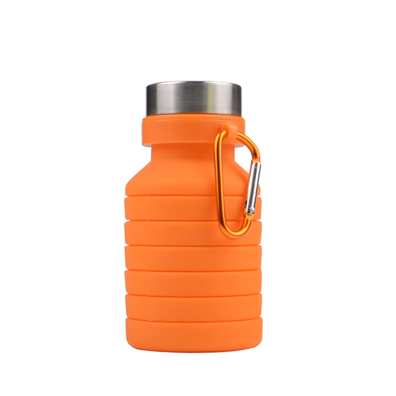 Collapsible Silicone Sports Bottle