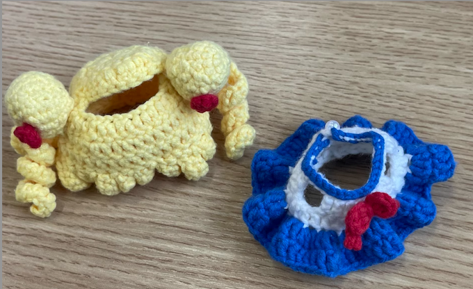 Handmade Crochet Sailor Moon-Inspired Doll Outfit (No Doll)