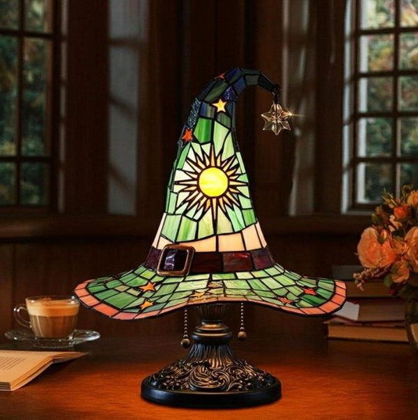 LED Wizard Hat Christmas Table Lamp