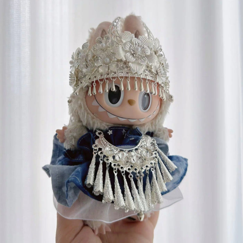 Handmade Miao Ethnic Costume (No Doll)