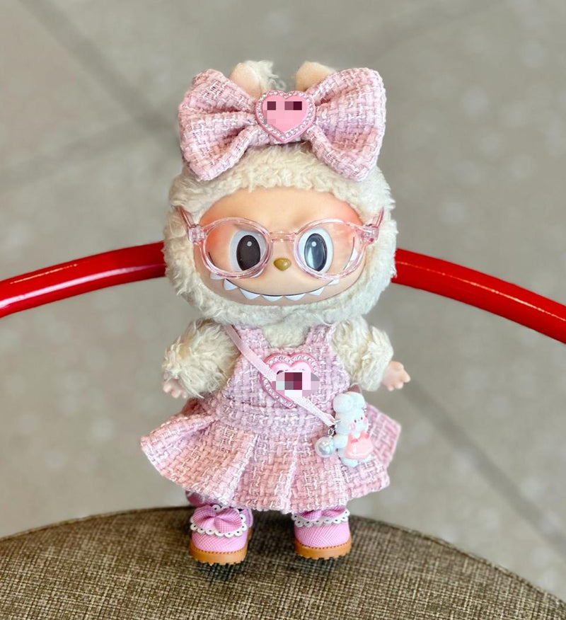 Pink Premium Fashion Dresses Set (No Doll)