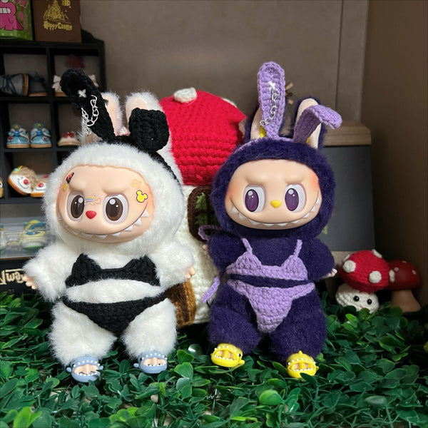 Bunny Ears Bikini Outfit Set (No Doll)
