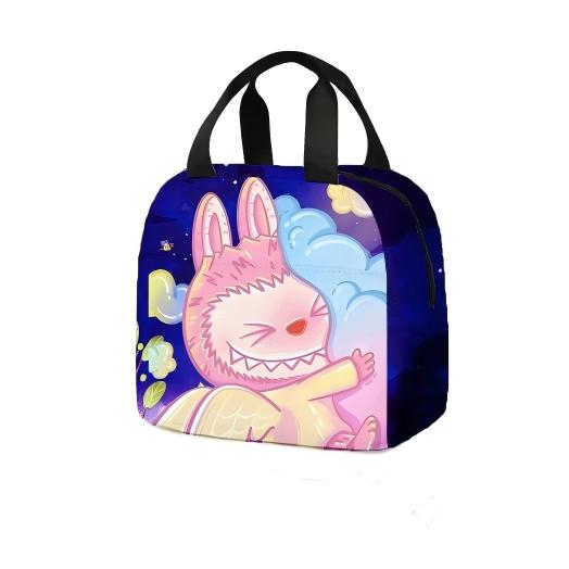 Labubu Insulated Cartoon Lunch Tote Bag