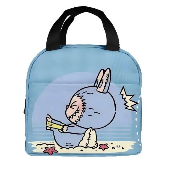 Labubu Insulated Cartoon Lunch Tote Bag