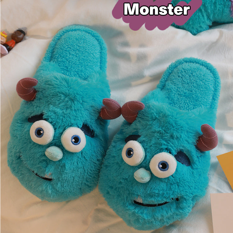 Monster Fluffy Slippers