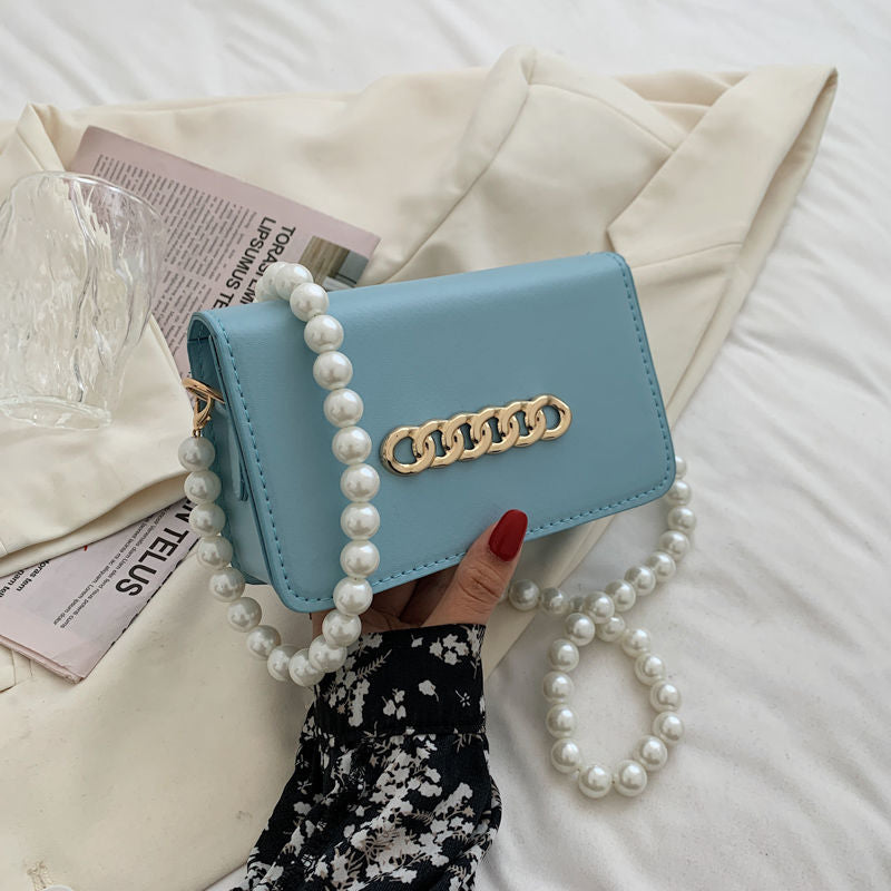 PU Pearl Crossboday Bag