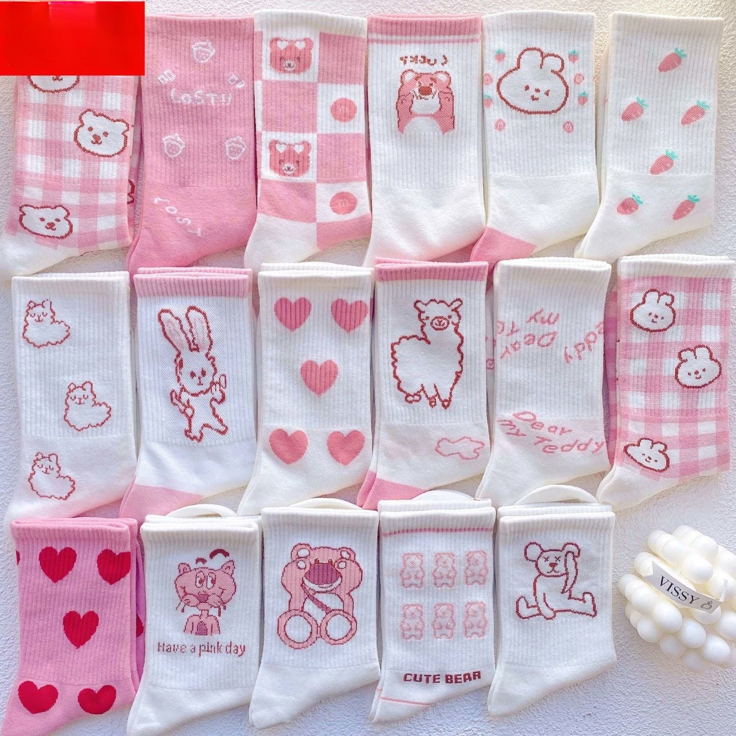 Bear Socks, 5-Pair Pack