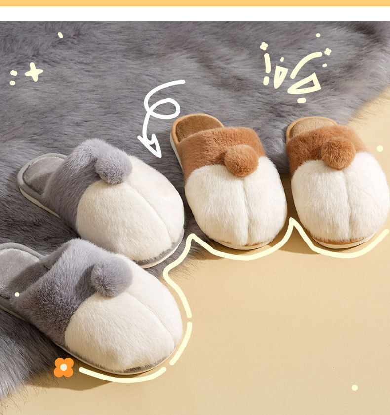 Dog Fluffy Slippers