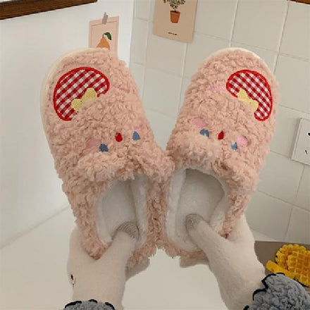 Bear Fluffy Slippers