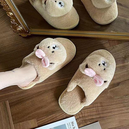 Bear Fluffy Slippers