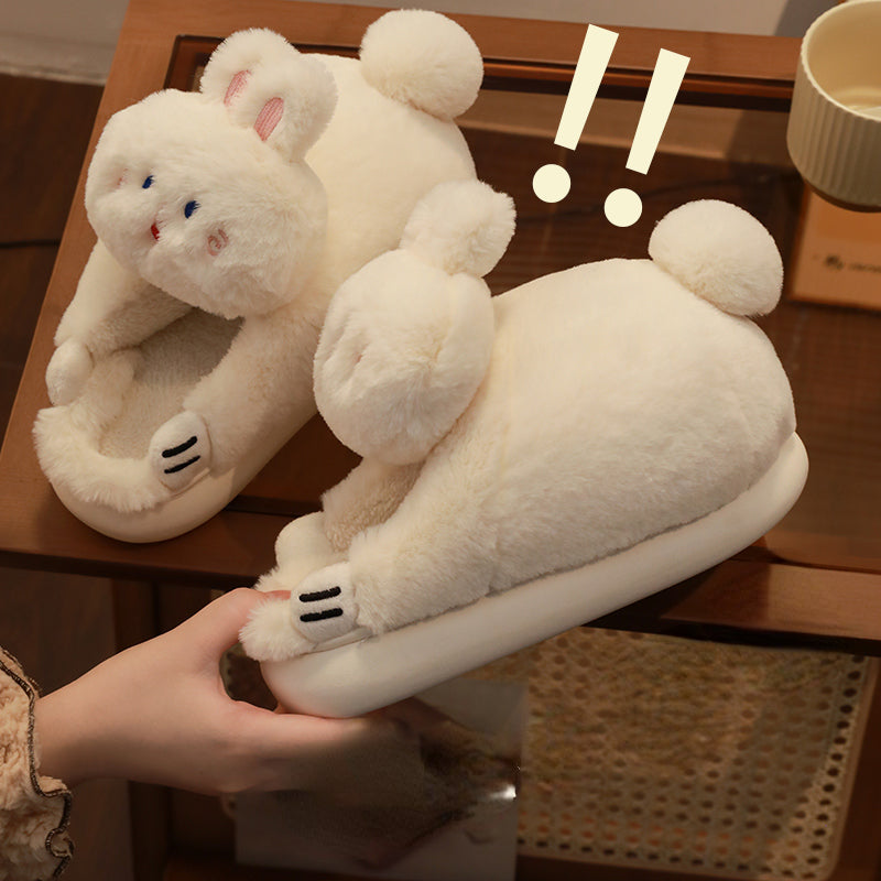 Rabbit Fluffy Slippers