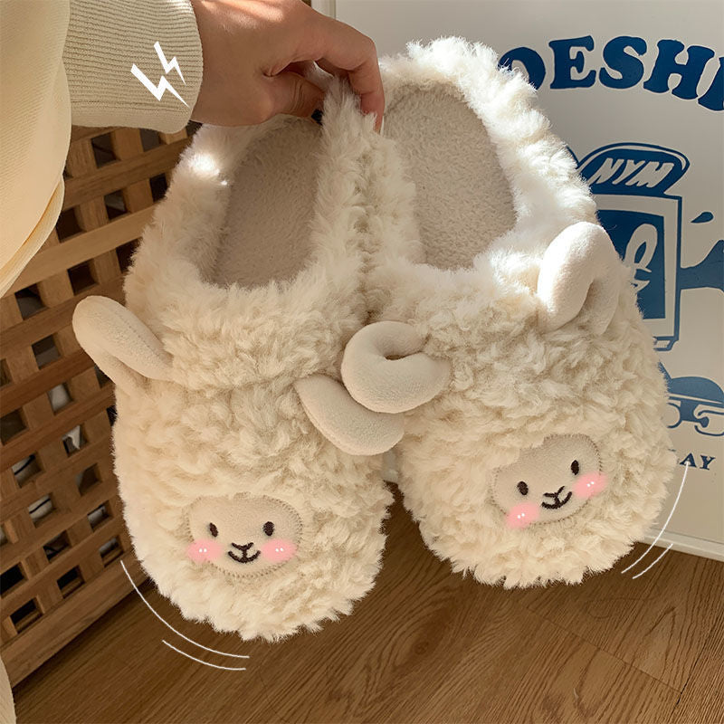 Sheep Fluffy Slippers