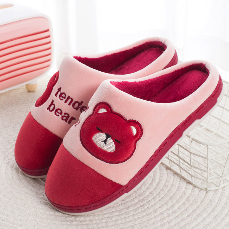 Bear Fluffy Slippers