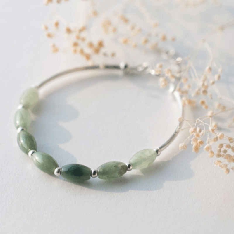 925 Silver Jade Bracelet