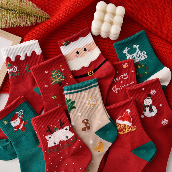 Christmas Socks, 5-Pair Pack