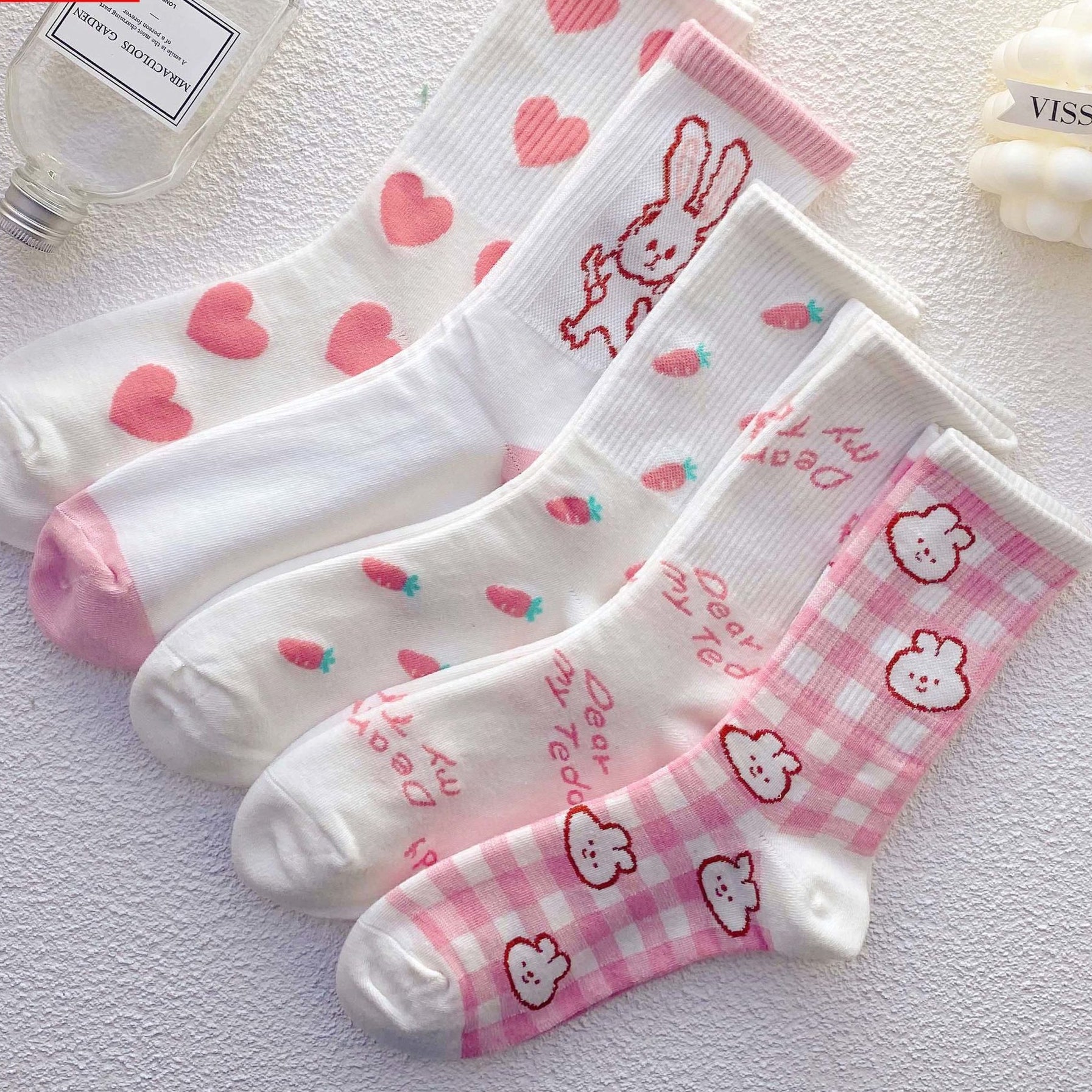 Bear Socks, 5-Pair Pack