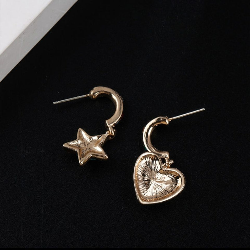 Love Pentagram Earrings