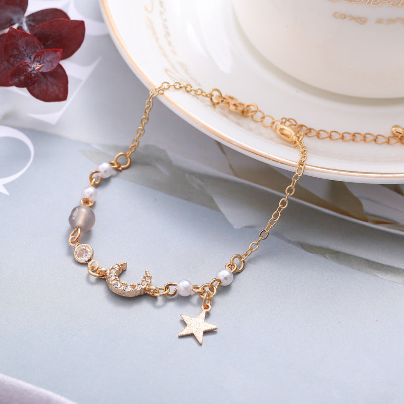 Zircon Heart Bracelet