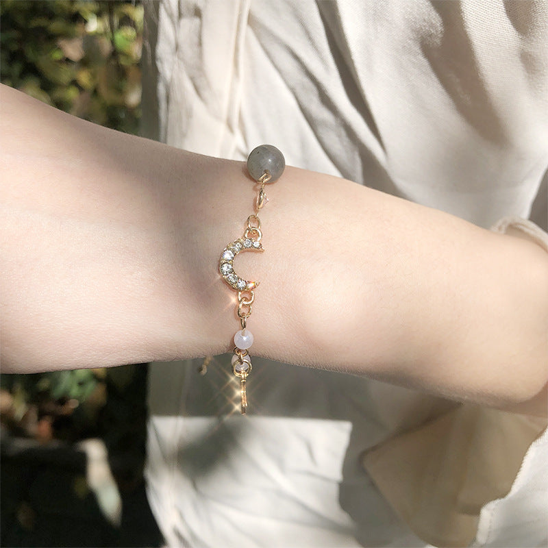 Zircon Heart Bracelet