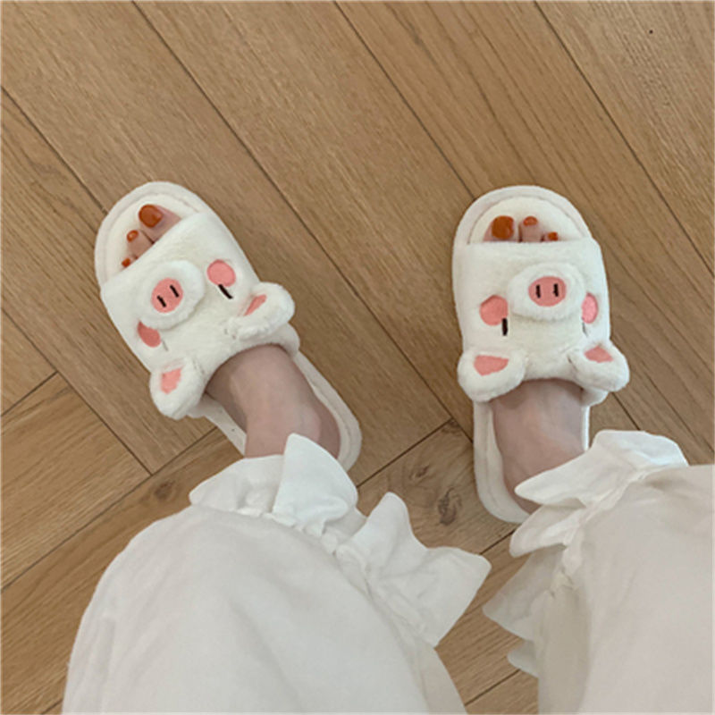 Pig Fluffy Slippers