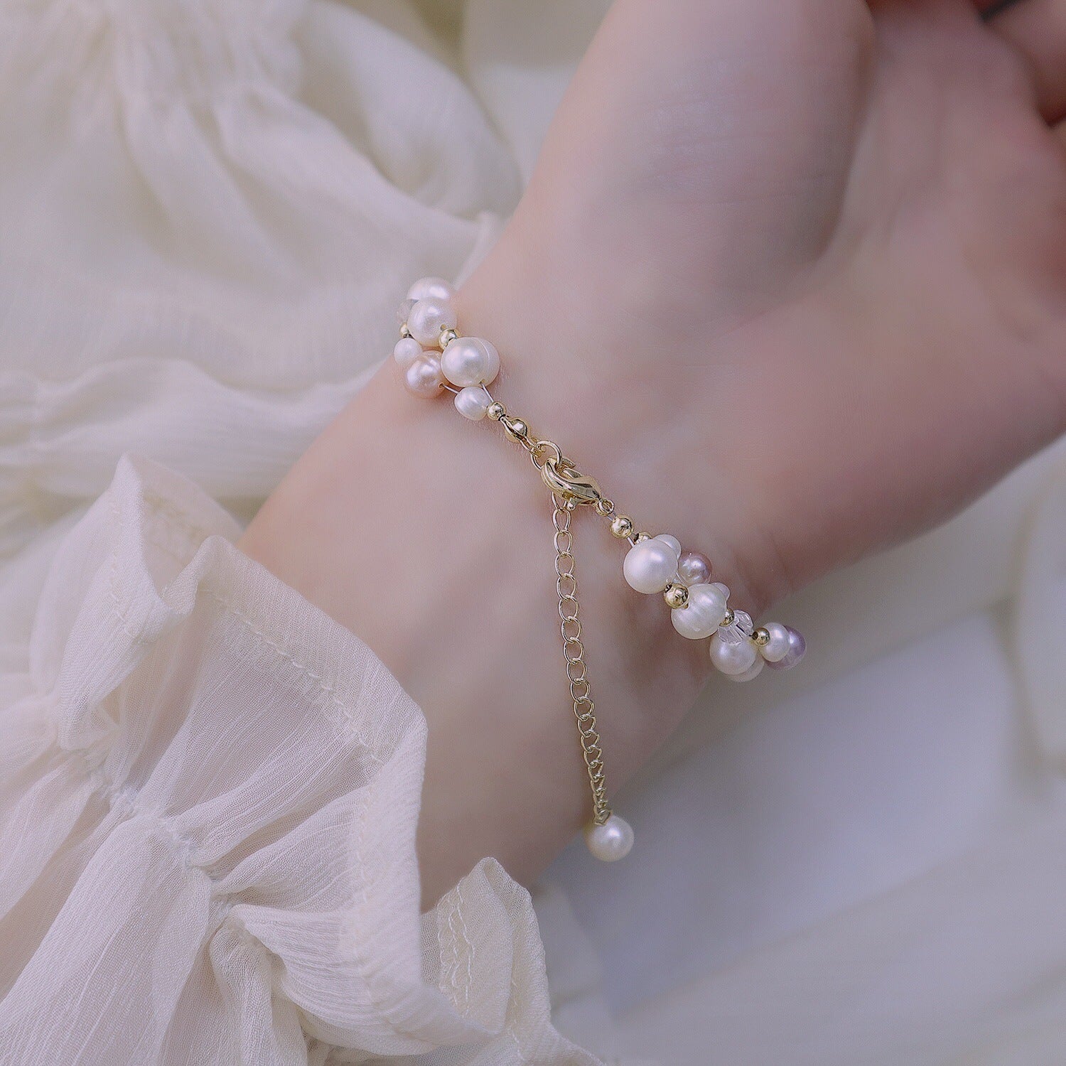 Natural Pearl Bracelet