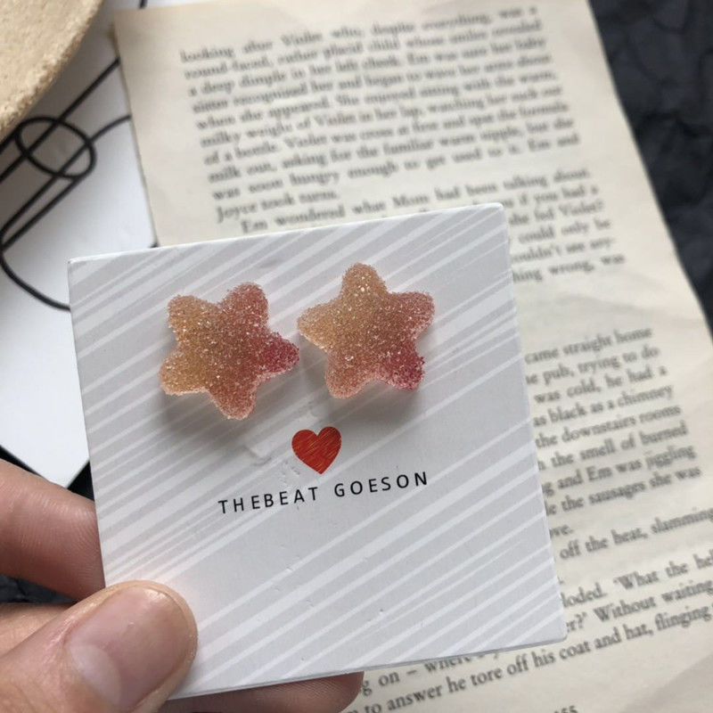 Gummy earrings