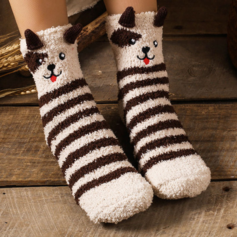 Christmas Fluffy Socks
