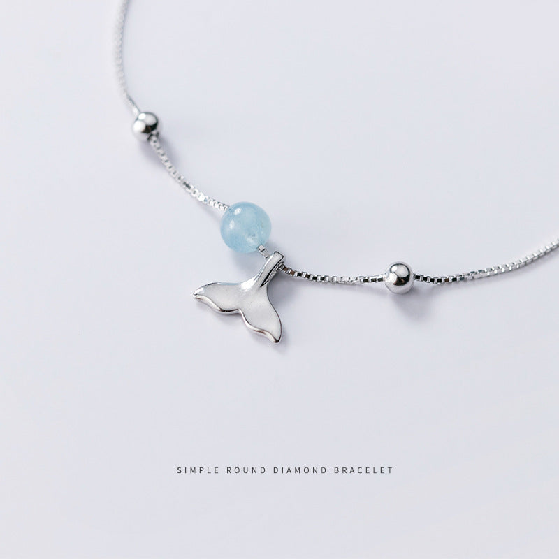 925 Sterling Silver Fish Bracelet