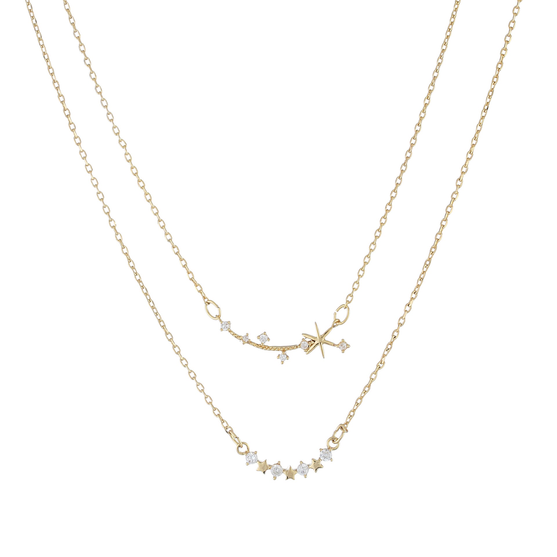 Zircon Star Necklace