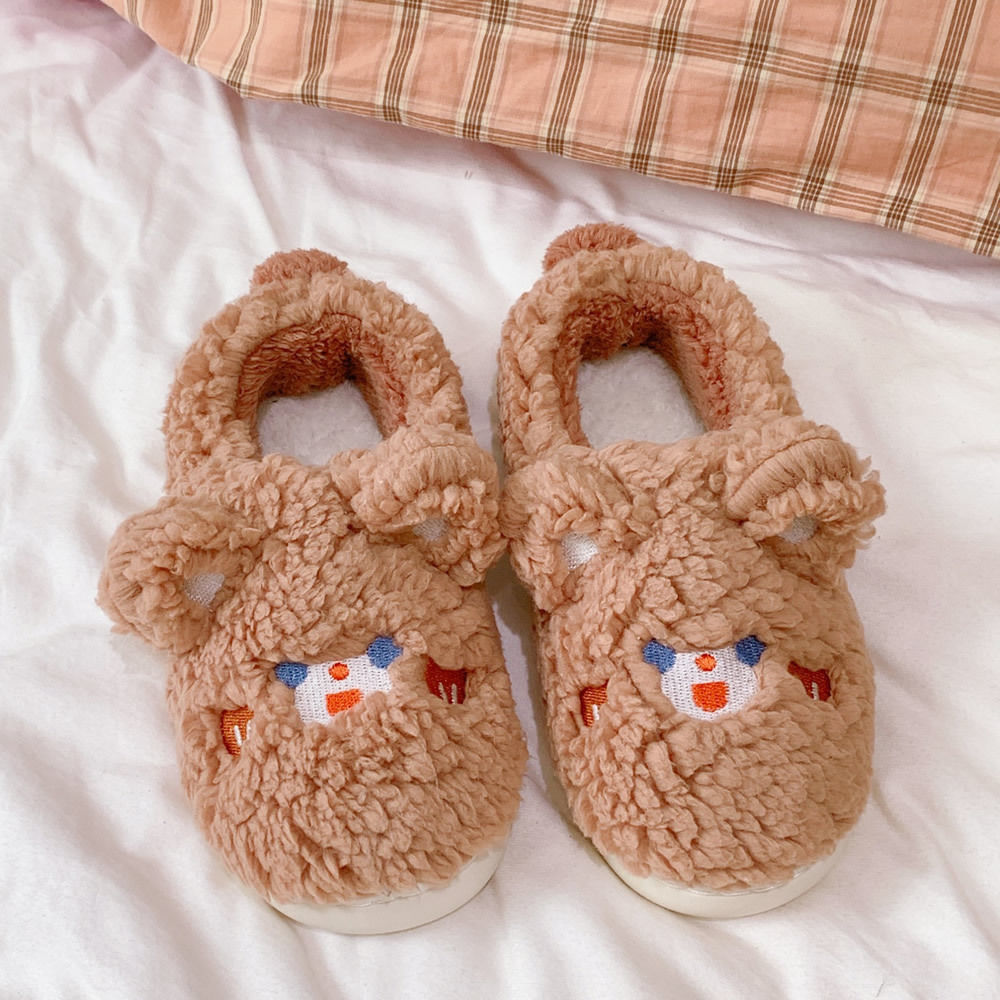 Bear Fluffy Slippers