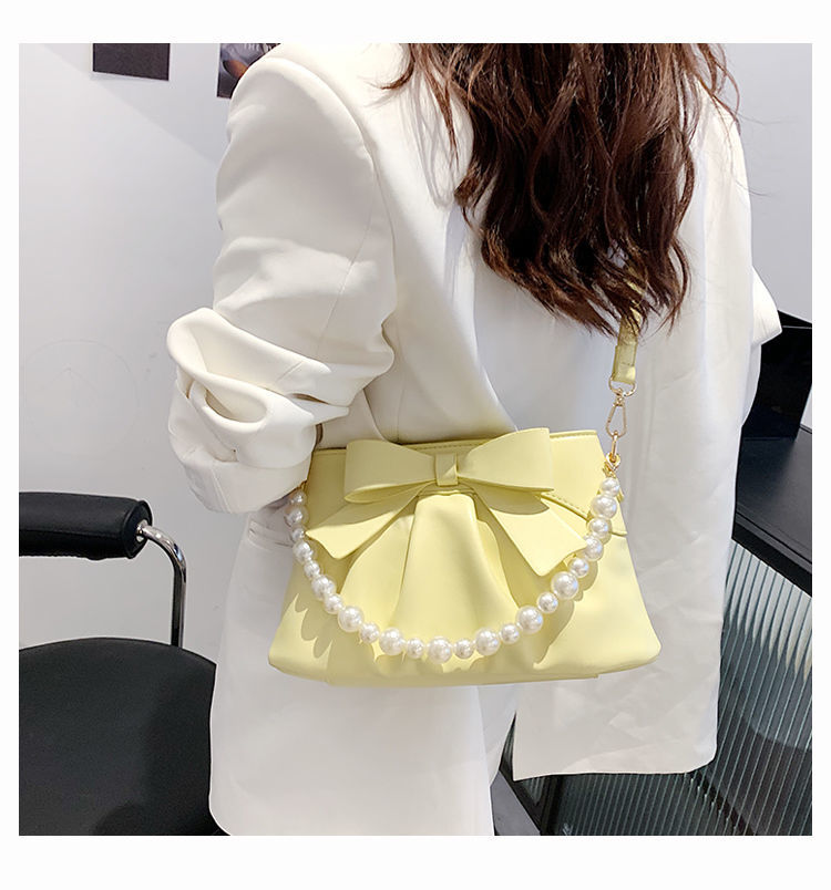 PU Pearl Crossboday Bag