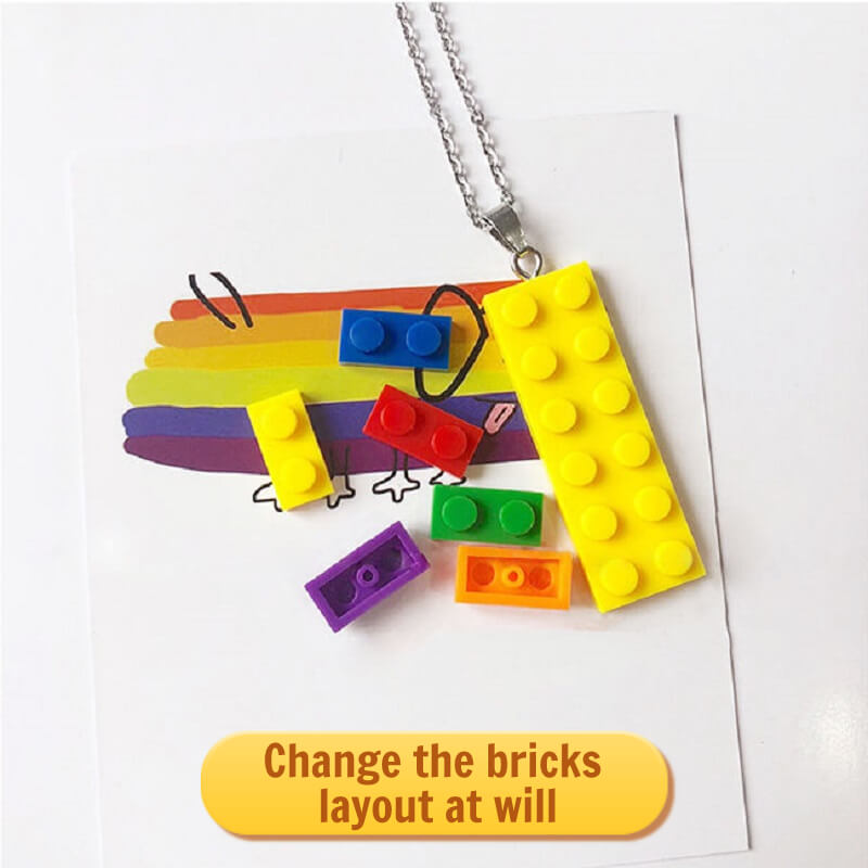 Lego Brick Necklace