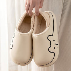 Cute Bear Cotton Slippers