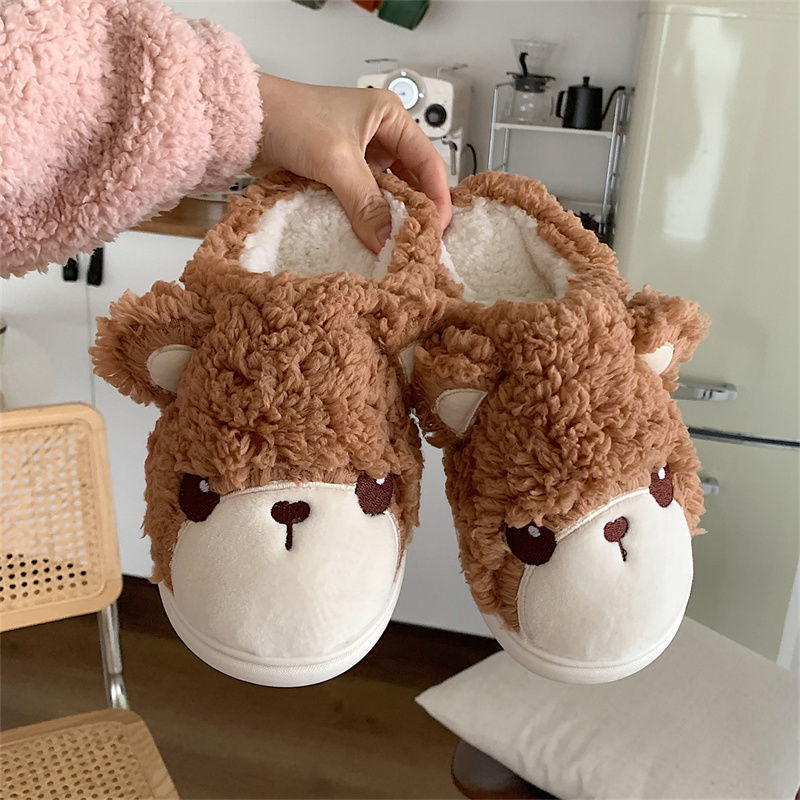 Bear Fluffy Slippers