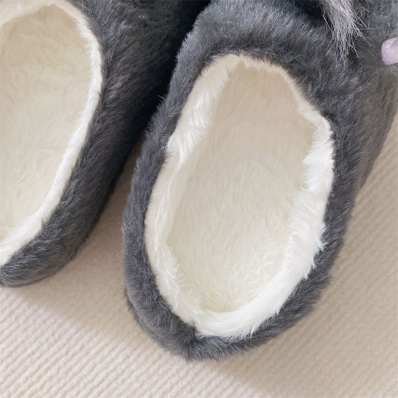 Cute Cat Cotton Slippers