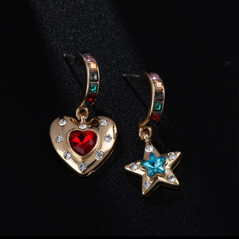 Love Pentagram Earrings