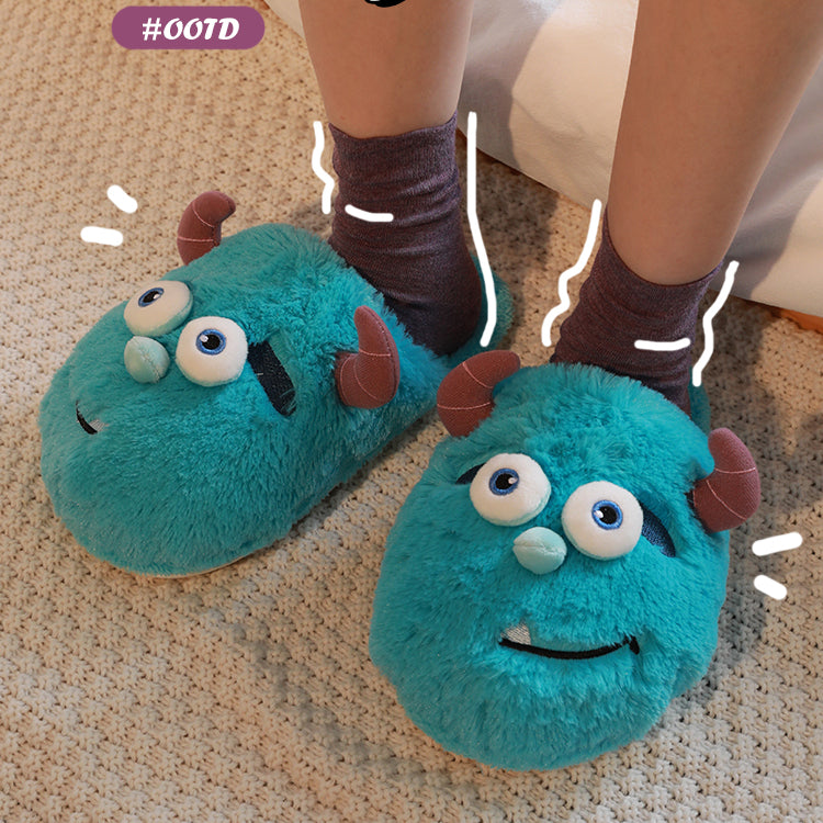 Monster Fluffy Slippers