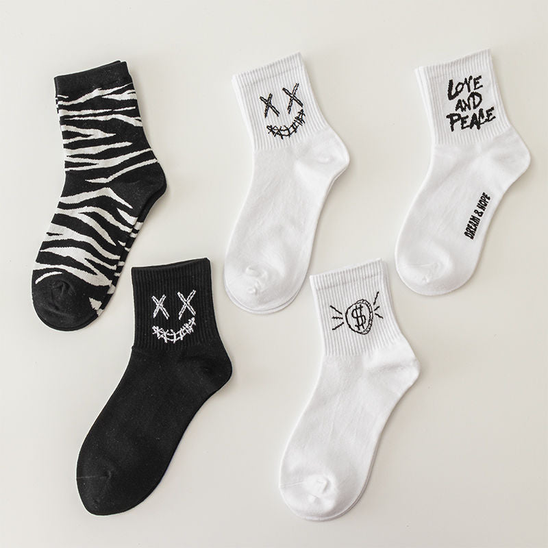 Moon Socks, 5-Pair Pack