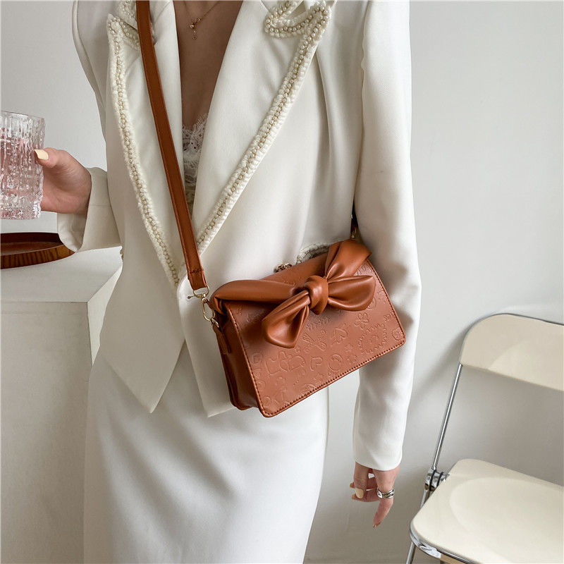 PU Bow Crossbody bag