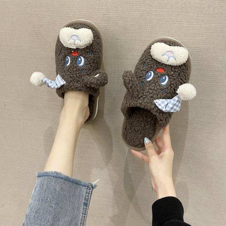 Bear Fluffy Slippers