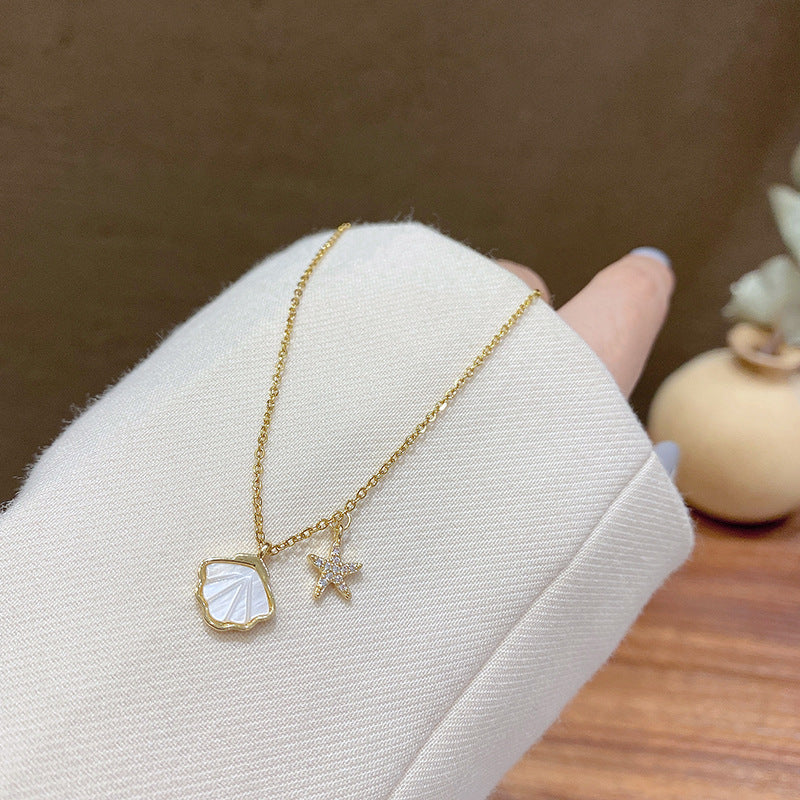 Zircon Star Necklace