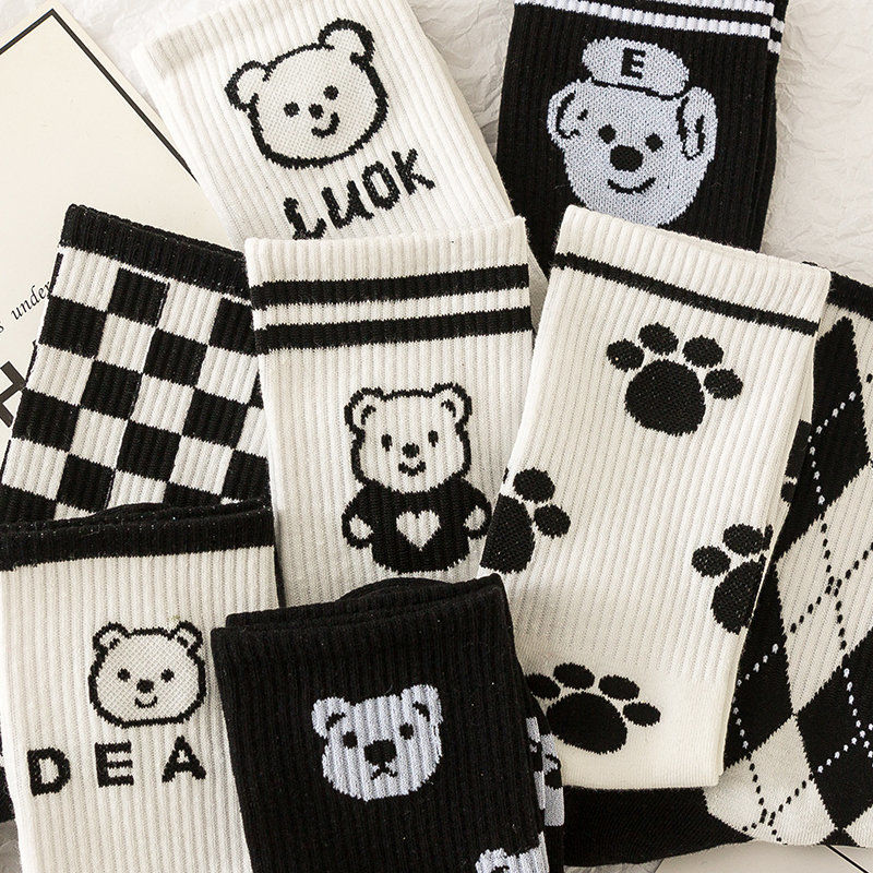 Bear Socks, 10-Pair Pack