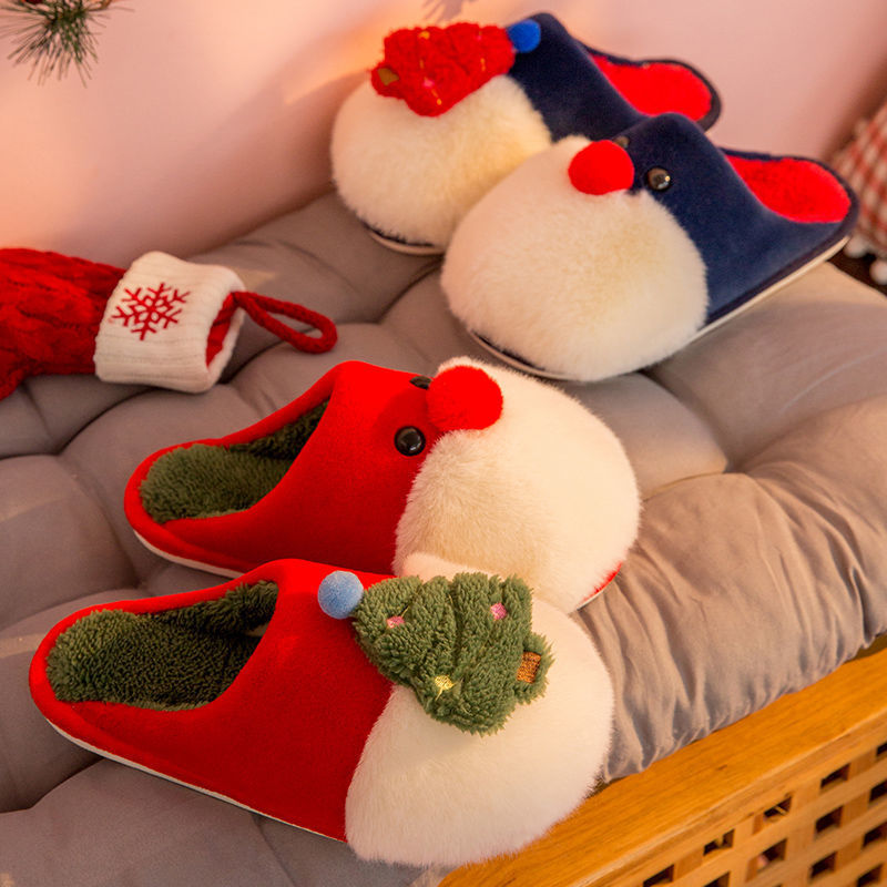 Christmas Fluffy Slippers