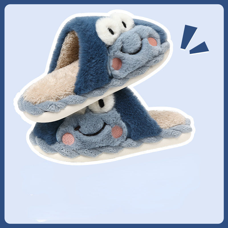 Frog Fluffy Slippers