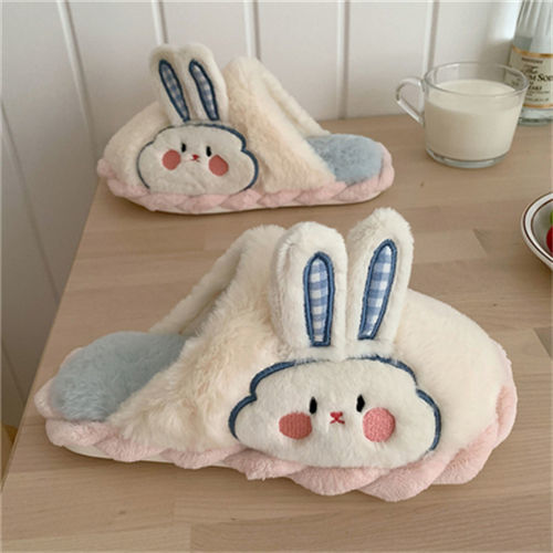 Rabbit Fluffy Slippers