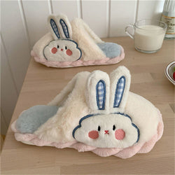 Rabbit Fluffy Slippers