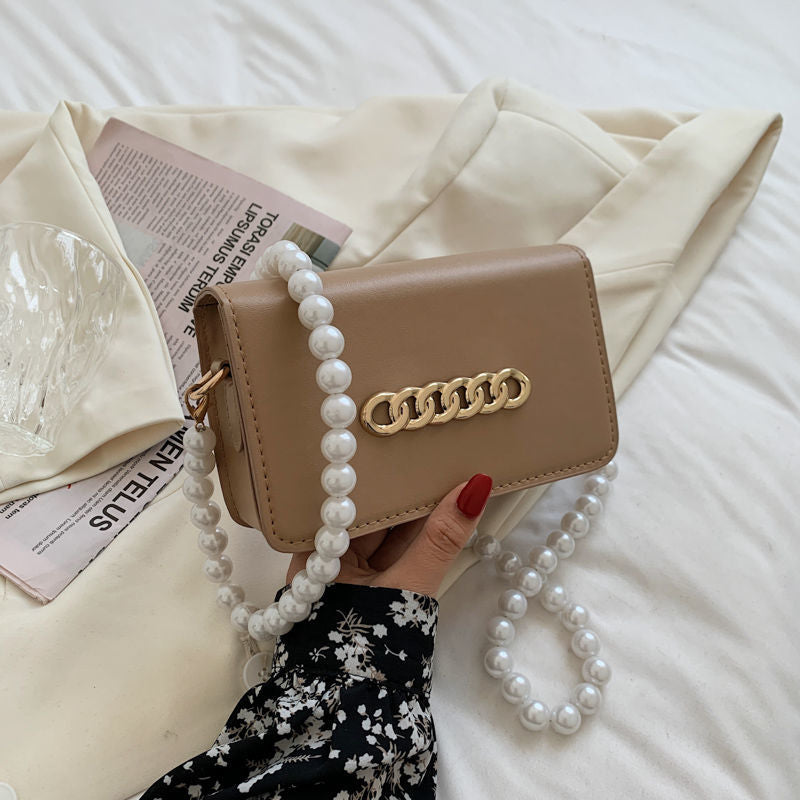 PU Pearl Crossboday Bag