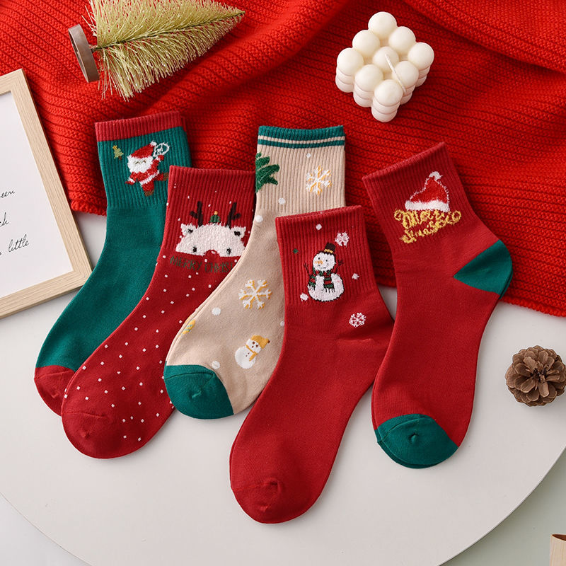 Christmas Socks, 5-Pair Pack