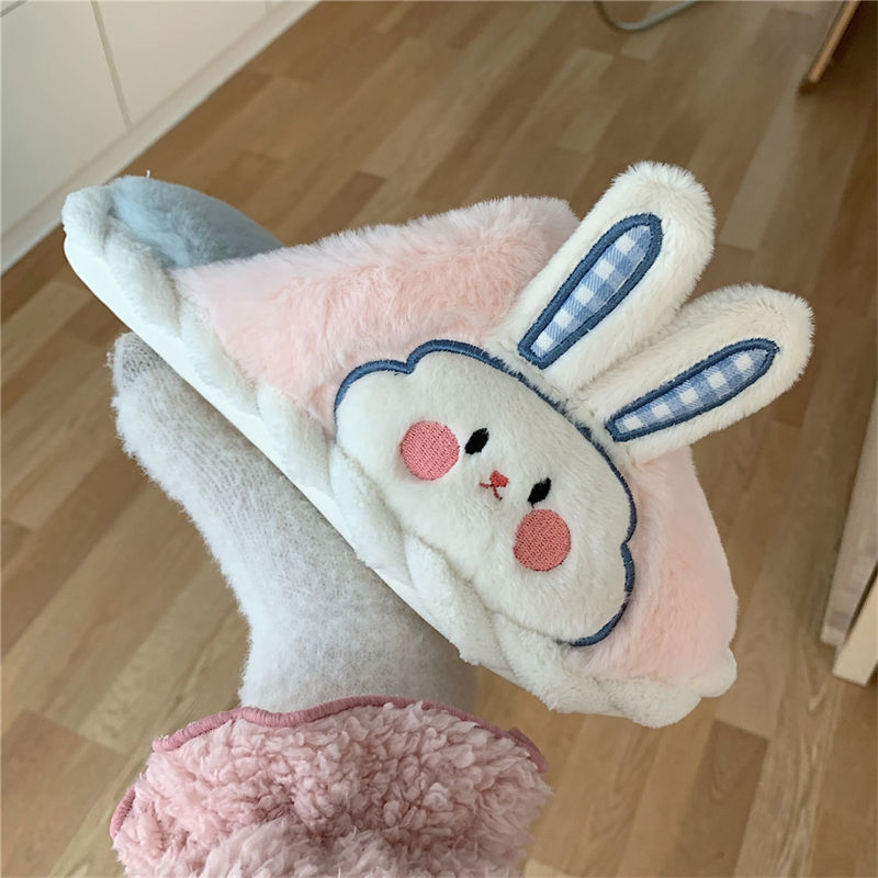 Rabbit Fluffy Slippers