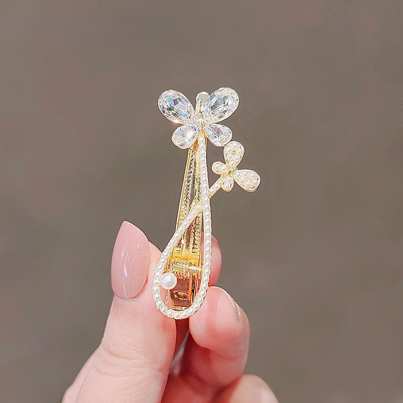 Zircon Butterfly Hair Clip